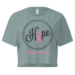 Ladies Festival Cali Crop Top Tee