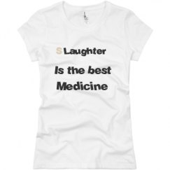 Ladies Slim Fit Basic Promo Jersey Tee