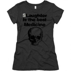 Ladies Slim Fit Super Soft Triblend Tee