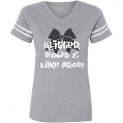 Ladies Relaxed Fit Vintage Sports Tee