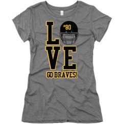 Ladies Slim Fit Super Soft Triblend Tee