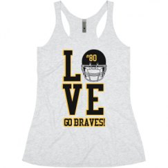 Ladies Slim Fit Super Soft Racerback Triblend Tank