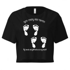 Ladies Festival Cali Crop Top Tee