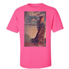 Unisex Ultra Cotton Safety Neon Crewneck Tee