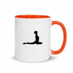 11oz Ceramic Mug with Color Inside