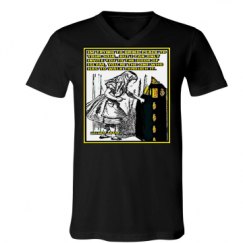 Unisex V-Neck Jersey Tee