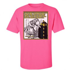 Unisex Ultra Cotton Safety Neon Crewneck Tee