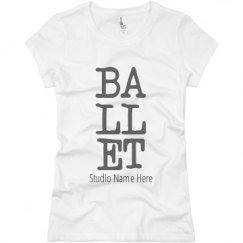 Ladies Slim Fit Basic Promo Jersey Tee