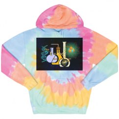 Unisex Tie-Dye Fleece Hoodie