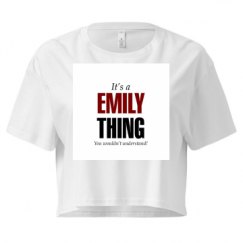 Ladies Festival Cali Crop Top Tee