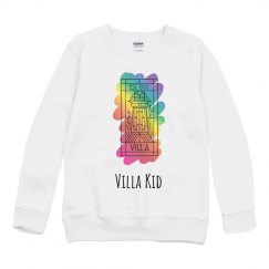 Villa Kid Rainbow Paint Sweatshirt 