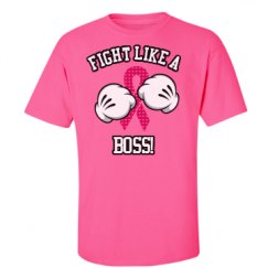 Unisex Ultra Cotton Safety Neon Crewneck Tee