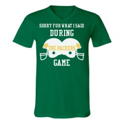 Unisex V-Neck Jersey Tee