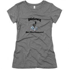 Ladies Slim Fit Super Soft Triblend Tee