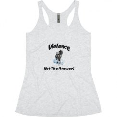 Ladies Slim Fit Super Soft Racerback Triblend Tank