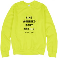 Unisex Neon Crewneck Sweatshirt