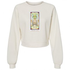 Women's Raglan Pullover Fleece