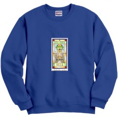 Unisex Film and Foil Crewneck Sweatshirt