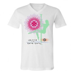 Unisex V-Neck Jersey Tee