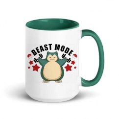 15oz Ceramic Mug with Color Inside