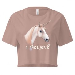 Ladies Festival Cali Crop Top Tee