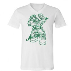 Unisex V-Neck Jersey Tee