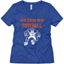 Ladies Relaxed Fit V-Neck Tee