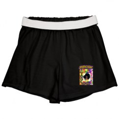 Slim Fit Cheer Shorts