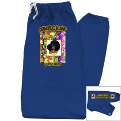 SMACKIN' UNISEX BASIC SWEATPANTS (ROYAL)