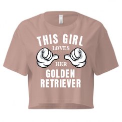 Ladies Festival Cali Crop Top Tee