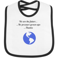 Infant Contrast Trim Bib