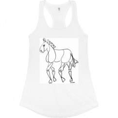Ladies Slim Fit Racerback Tank Top