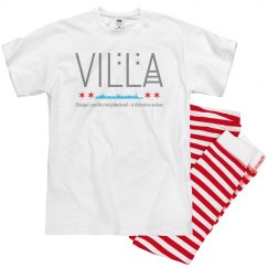 Adult Unisex Villa Chicago Skyline PJs