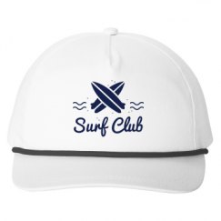 Snapback Five-Panel Rope Hat