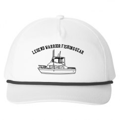 Snapback Five-Panel Rope Hat