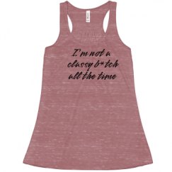 Ladies Flowy Racerback Tank