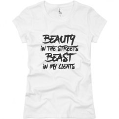 Ladies Slim Fit Basic Promo Jersey Tee