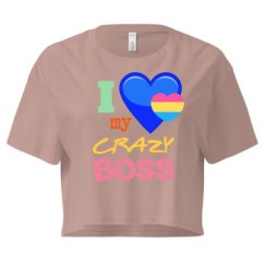 Ladies Festival Cali Crop Top Tee