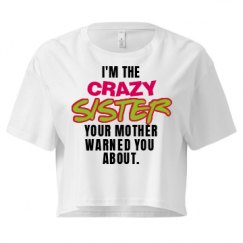 Ladies Festival Cali Crop Top Tee