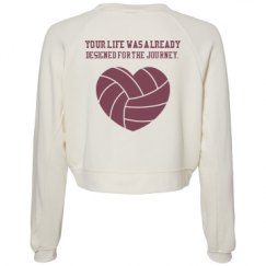 Women's Raglan Pullover Fleece