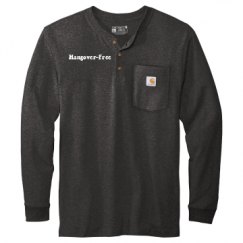 Unisex Carhartt Long Sleeve Henley Tee