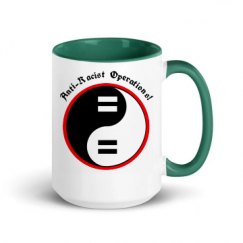 15oz Ceramic Mug with Color Inside