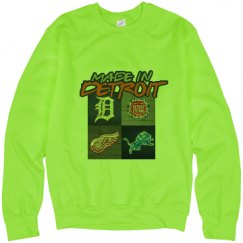 Unisex Neon Crewneck Sweatshirt