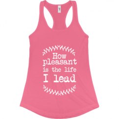 Ladies Slim Fit Racerback Tank Top