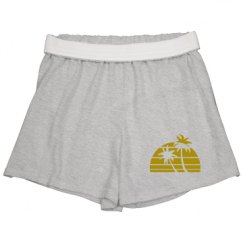Slim Fit Cheer Shorts