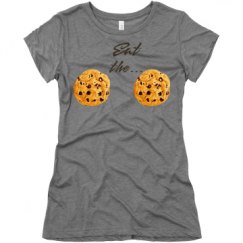 Ladies Slim Fit Super Soft Triblend Tee
