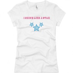 Ladies Slim Fit Basic Promo Jersey Tee