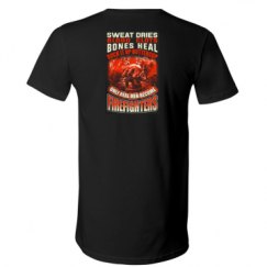 Unisex V-Neck Jersey Tee