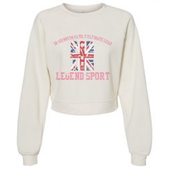 Women's Raglan Pullover Fleece