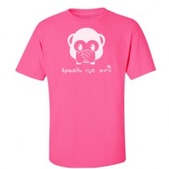 Unisex Ultra Cotton Safety Neon Crewneck Tee